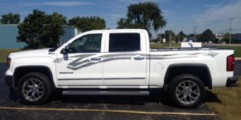 Custom Contour Cut Digitally Printed Vinyl